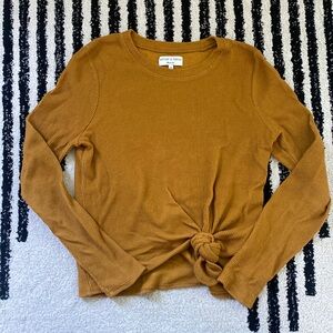 Madewell | Ribbed Knot Tie Top | GUC